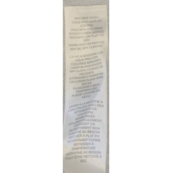 White House Black Market M Cowl Neck Colorblock Tunic Sweater 167C - Picture 6 of 7